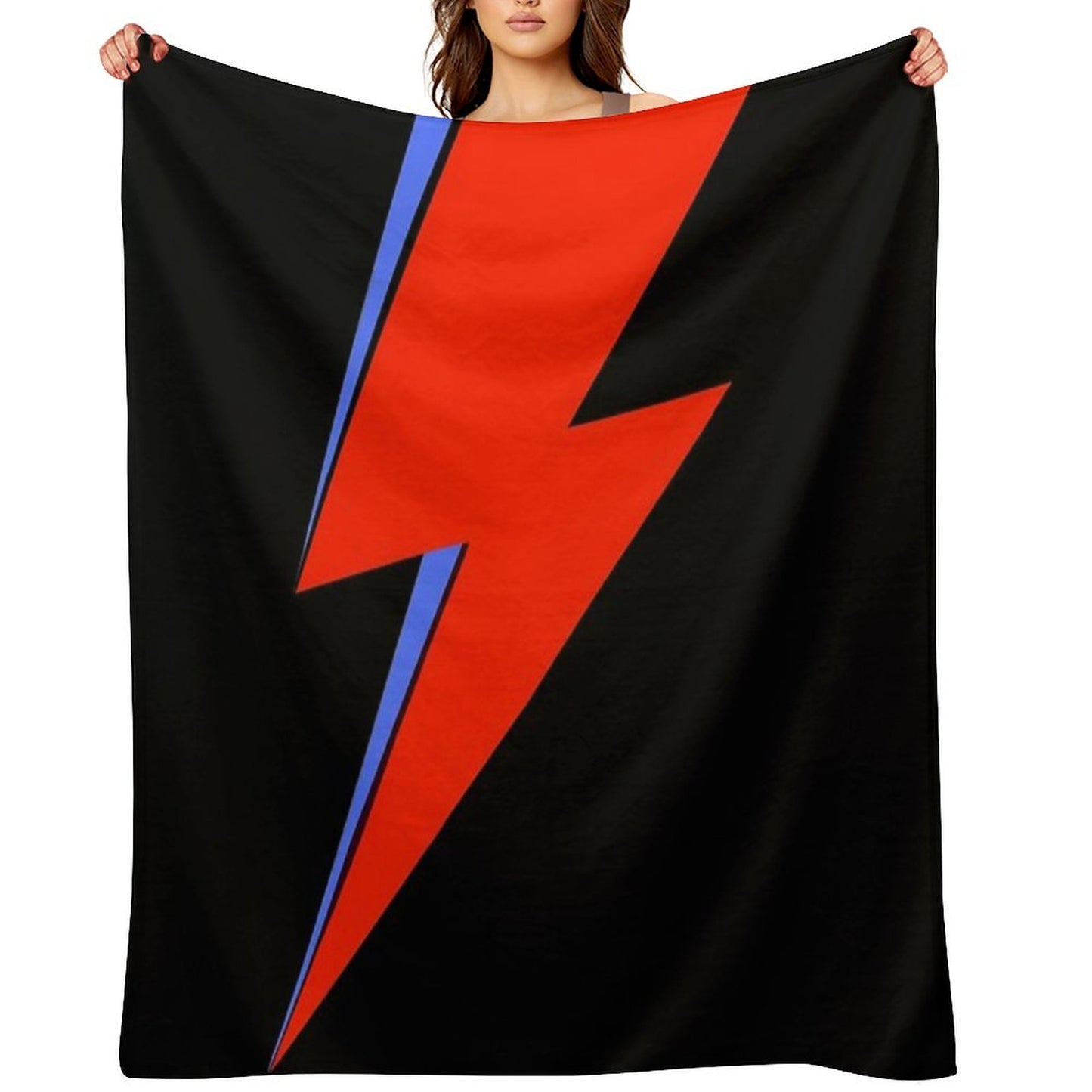 Aladdin Sane Throw Blanket