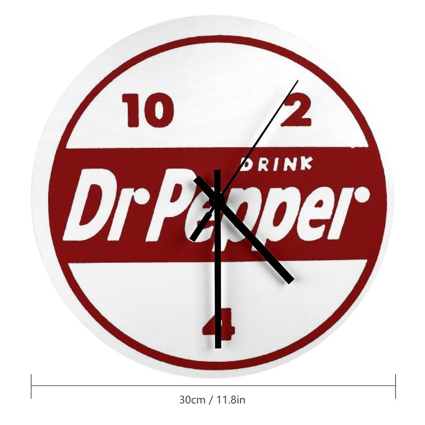 Drink Dr P Wall Clock