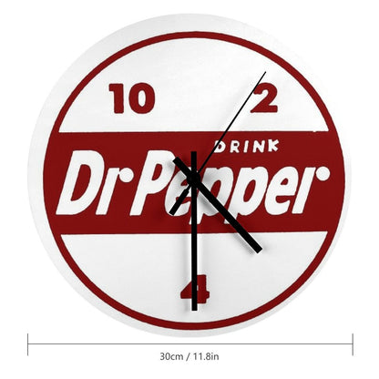 Drink Dr P Wall Clock