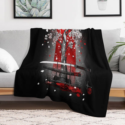 Samurai Throw Blanket