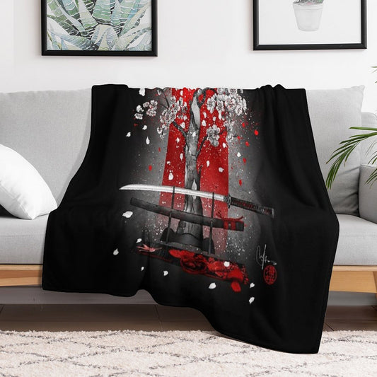 Samurai Throw Blanket