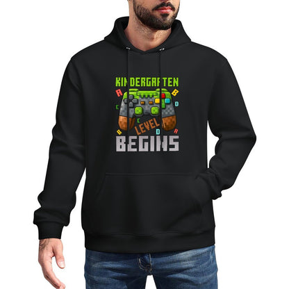 Kindergarten Level Begins First Day Of Kindergarten Gaming All-Day Comfort Hoodie