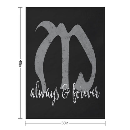 Always & Forever - The Originals Throw Blanket