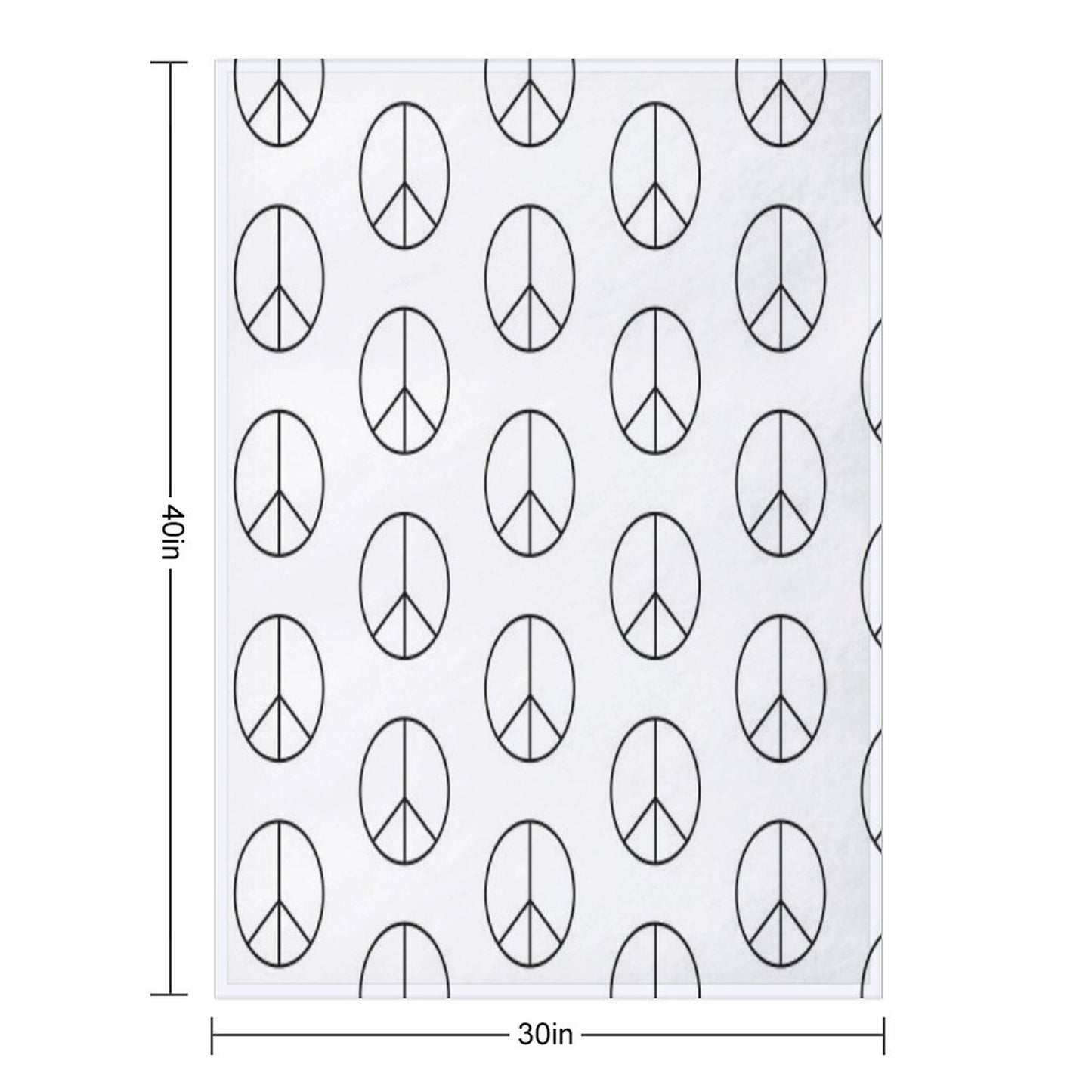 Peace Throw Blanket