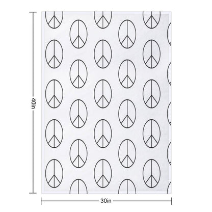 Peace Throw Blanket