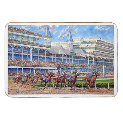 The Kentucky Derby - Leading The Field Bath Mat