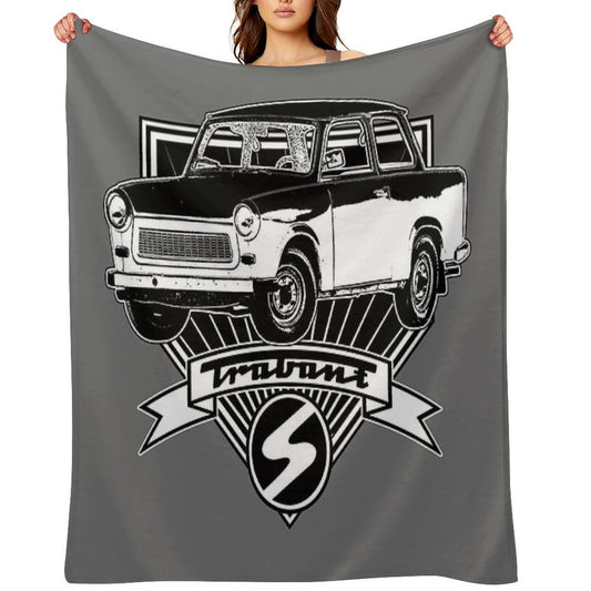 Trabant 601 Throw Blanket