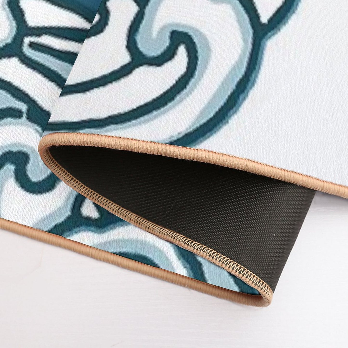 Boat on Big Wave Bath Mat