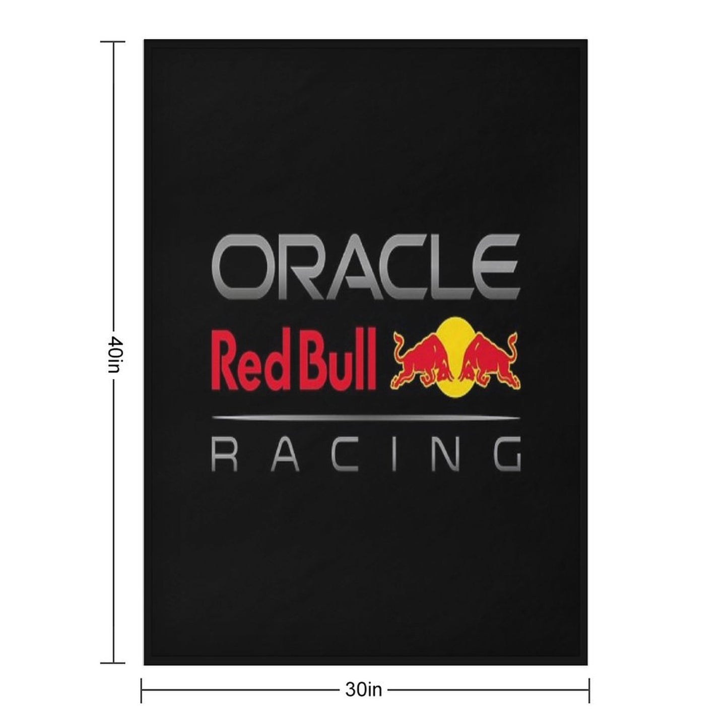 Racing Moto Oracle Throw Blanket