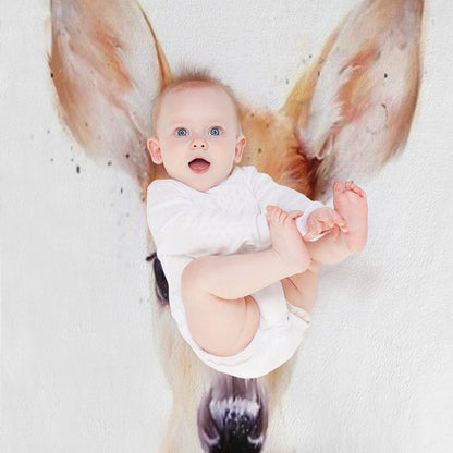 Little Deer Throw Blanket