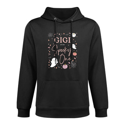 Gigi of The Spooky One Girl First Birthday Pink Halloween Pilling-Resistant Hoodie