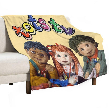 Tots TV Throw Blanket