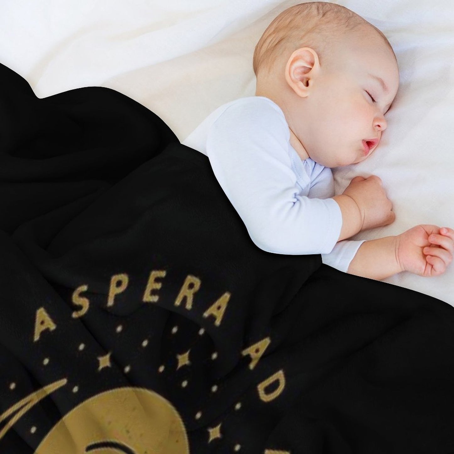 Per Aspera Ad Astra Throw Blanket