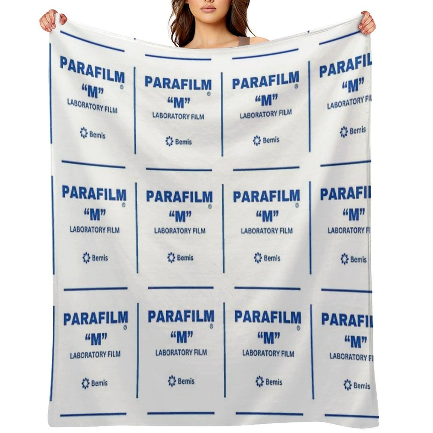 Parafilm Lover Throw Blanket