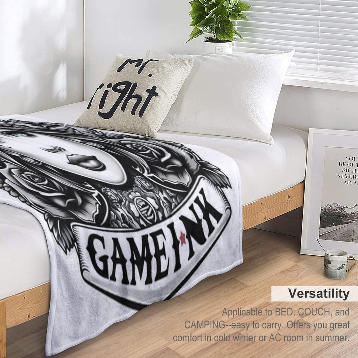 Gameink Throw Blanket