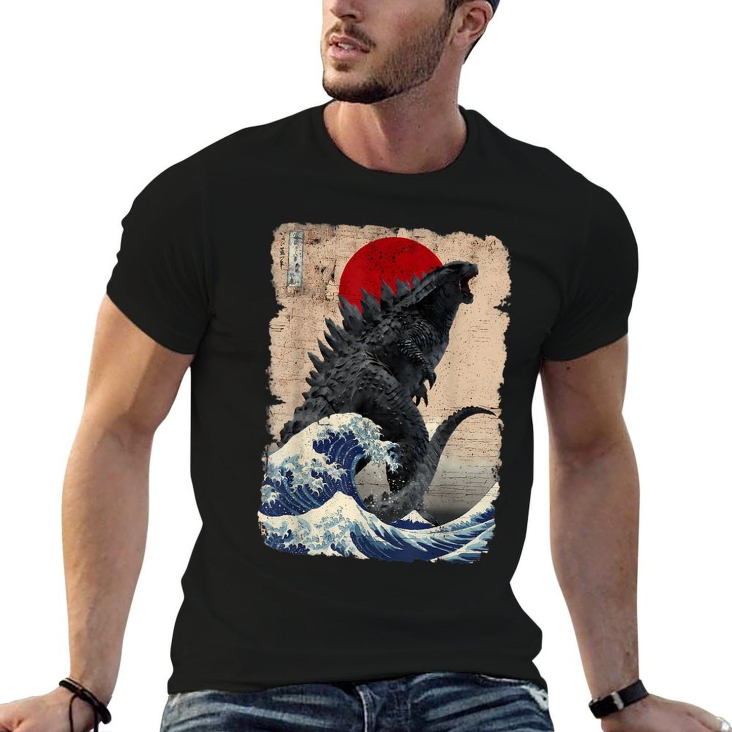 Retro Vintage Japanese Art Legendary Rare Kaiju  Breathable T-Shirt