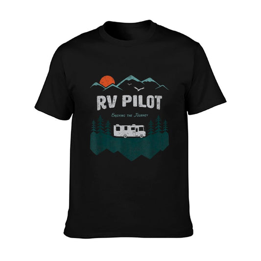 RV Pilot Camping Shirt Motorhome Travel Vacation Gift T-Shirt