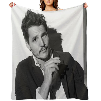 Pedro Pascal Throw Blanket