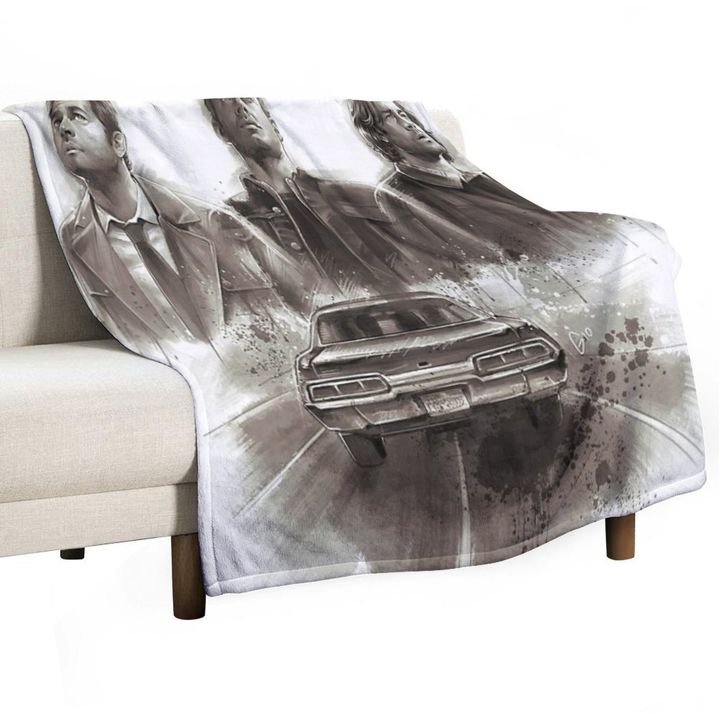 Supernatural - The Final Journey Throw Blanket