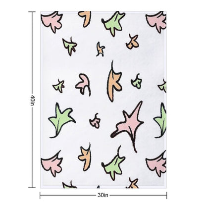 Hearstopper Netflix Leaves Throw Blanket