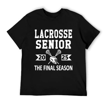 Lacrosse Senior 2025 High School Senior Night Graduation T-Shirt