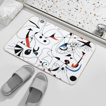 Joan Mirò #5 Bath Mat