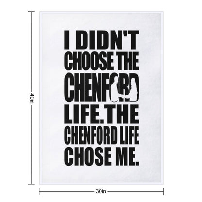 I Didn't Choose The Chenford Life. The Chenford Life Chose Me  The Rookie Throw Blanket