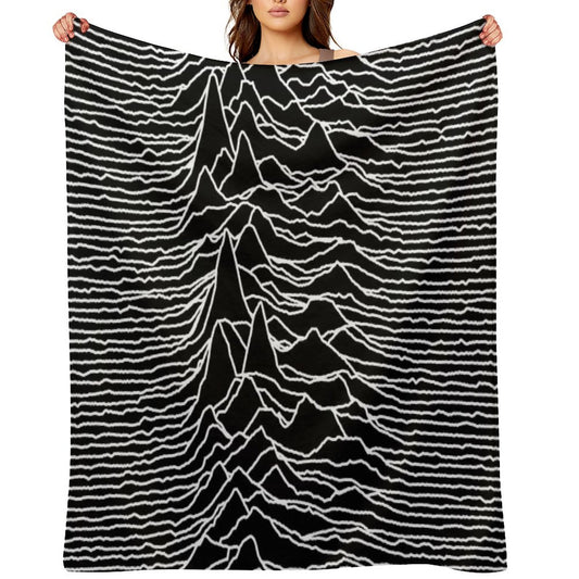 Unknown Pleasures [J01] Throw Blanket