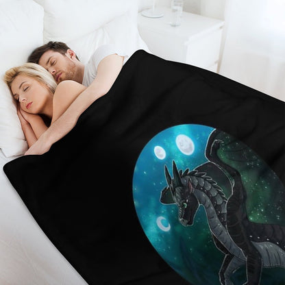 Wings of Fire - Moonwatcher Throw Blanket
