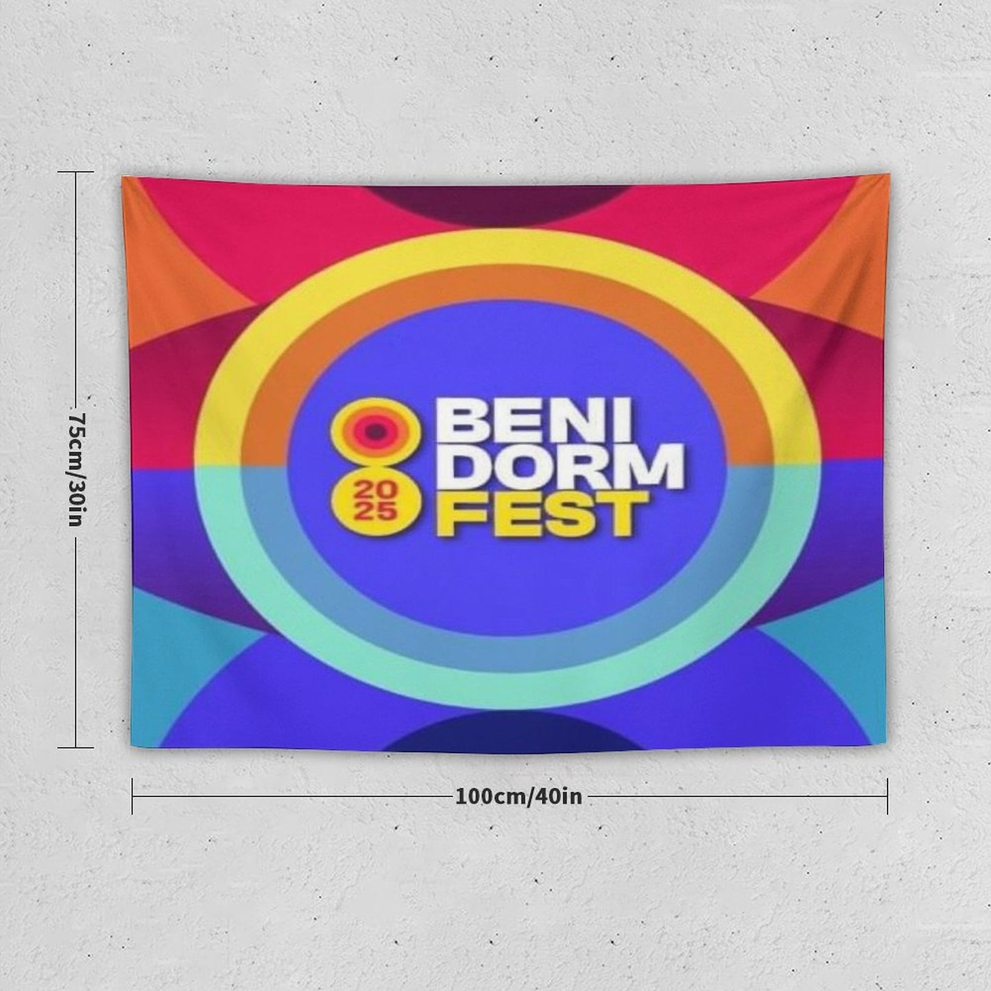 Benidorm Fest 2025 Tapestry