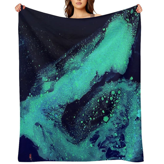 Glow in The Dark 2 Throw Blanket