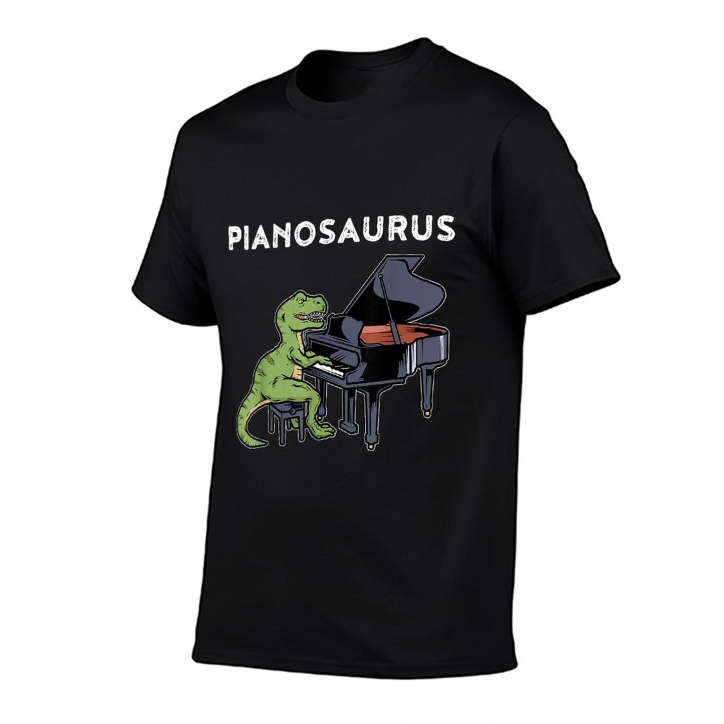 Grand Piano Kids Pianist Gift Dinosaur Music Piano T-Shirt
