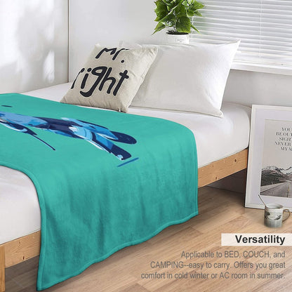 Hockey Goalie Throw Blanket