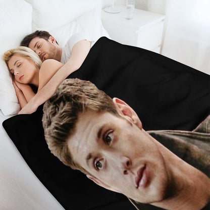 Dean Winchester Supernatural Throw Blanket