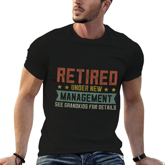 Fathers Day Retired Grandpa Shirts, Funny Retirement T-Shirt