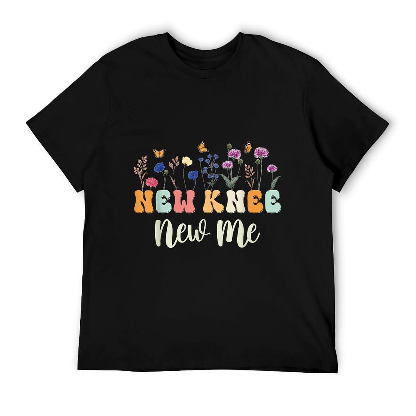 New Knee New Me Funny Knee Replacement Surgery Recovery Joke T-Shirt