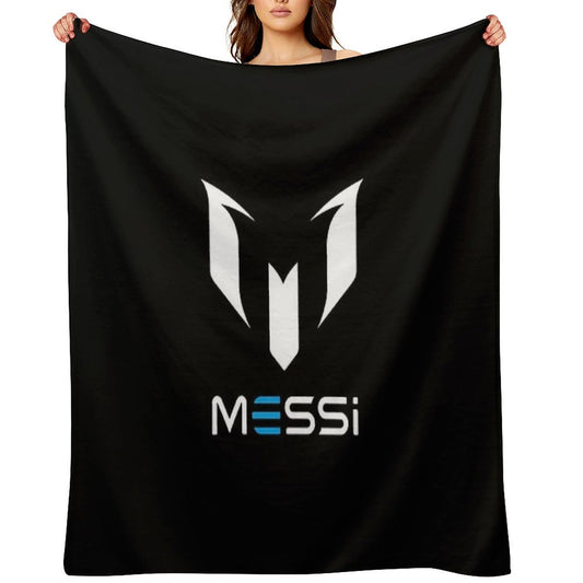 Lionel Messi Logo Throw Blanket