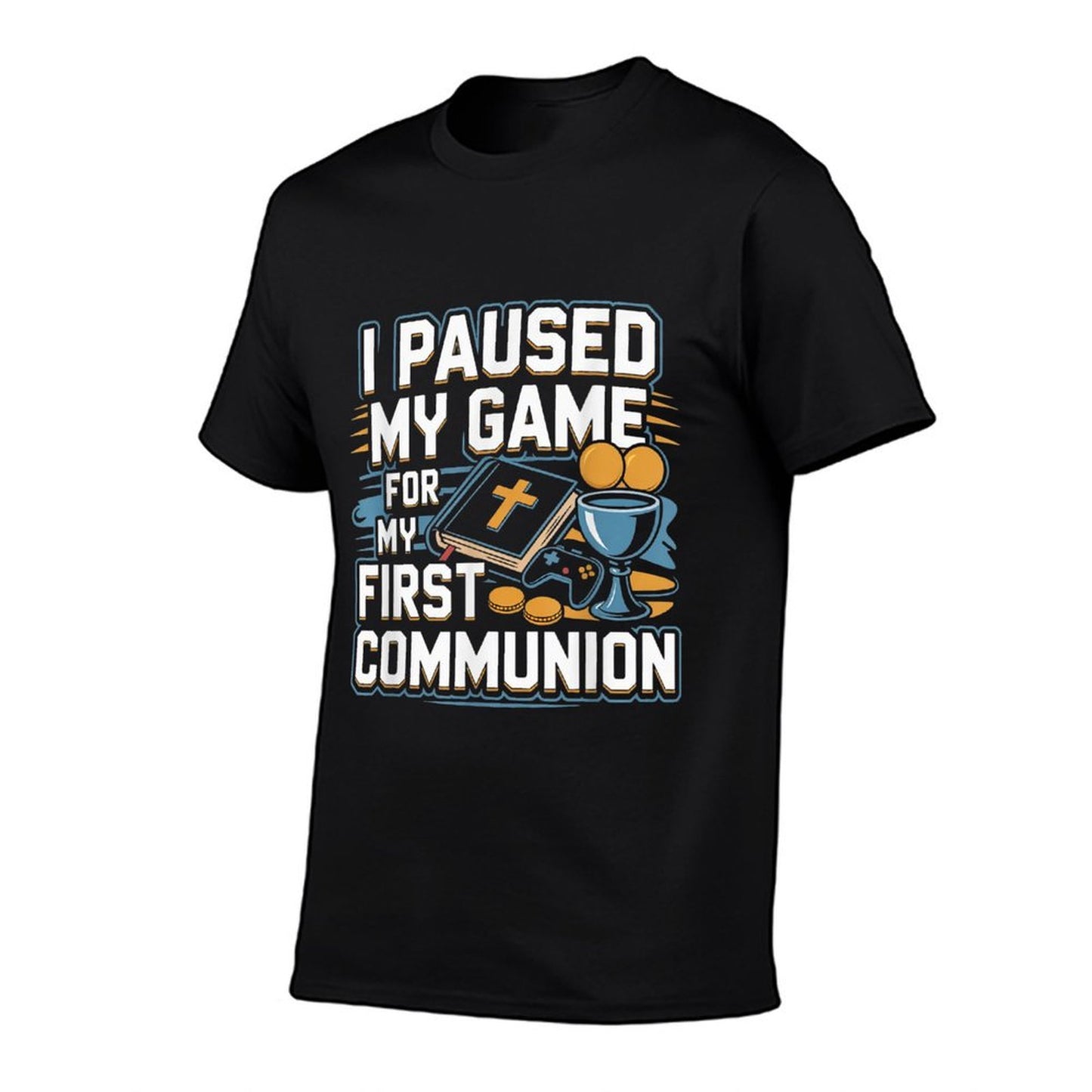 My First Communion Video Game Controllers Boys Girls T-Shirt