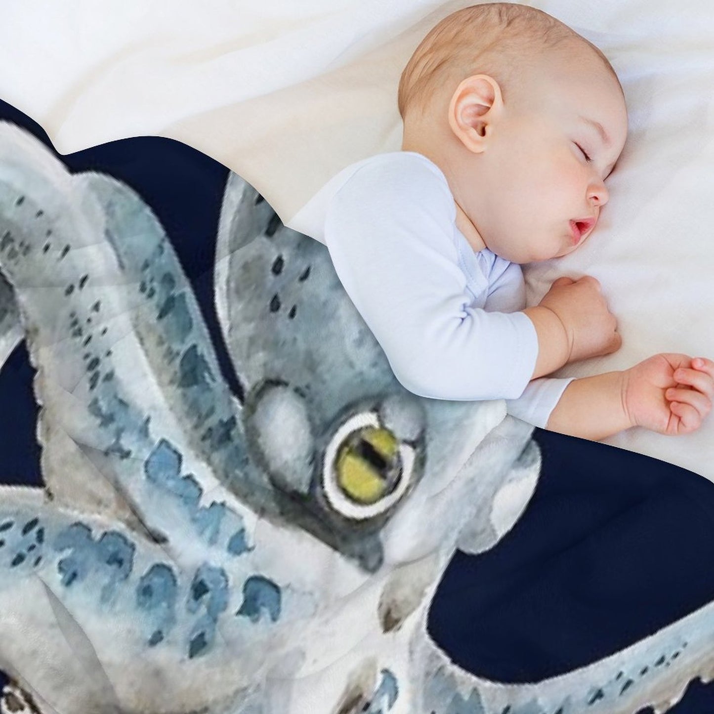 Octopus Tentaces 2 Throw Blanket