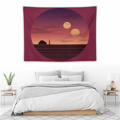 The Binary Sunset Tapestry