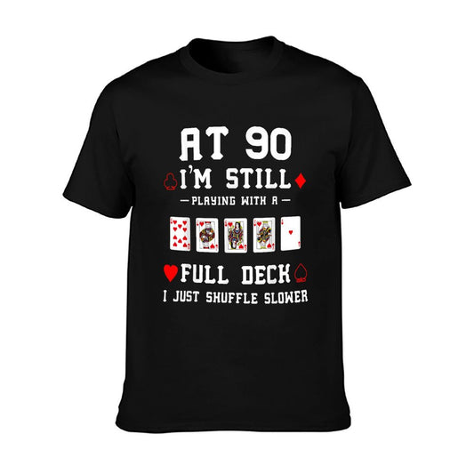 Funny 90th Birthday Gift 90 Year Old Cards T-Shirt