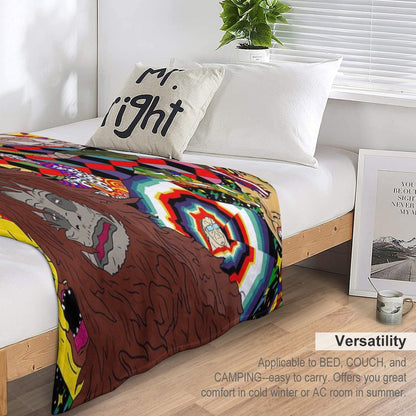 The Big Lez Show Wall Art Throw Blanket