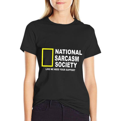National Sarcasm Society Funny National Sarcasm Society  Eco-friendly Material T-Shirt