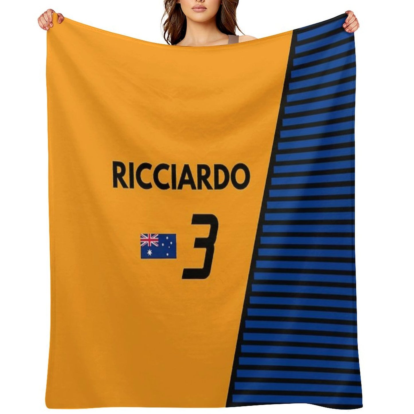 F1 2021 - #3 Ricciardo Throw Blanket
