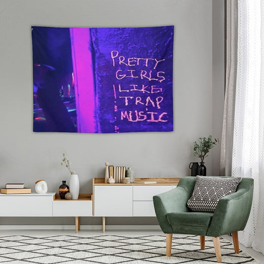 Pretty Girls Like Trap Music Tapestry