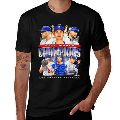 2025 World Champions  Los Angeles LA Series Finals Merch  Durable T-Shirt