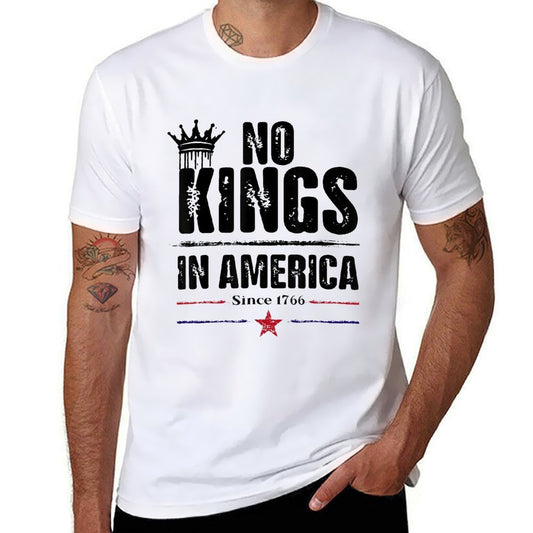 No Kings In America Since 1776  Slim-fit Cut T-Shirt