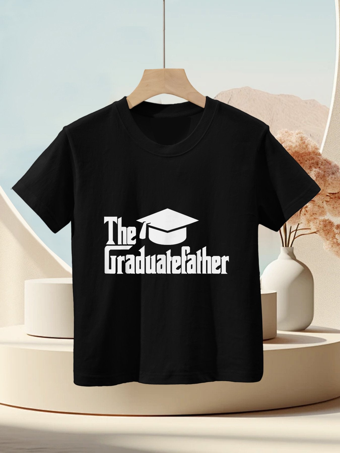Funny Graduation Dad The Graduate-Father Day Gift Men Daddy Kids T-Shirt