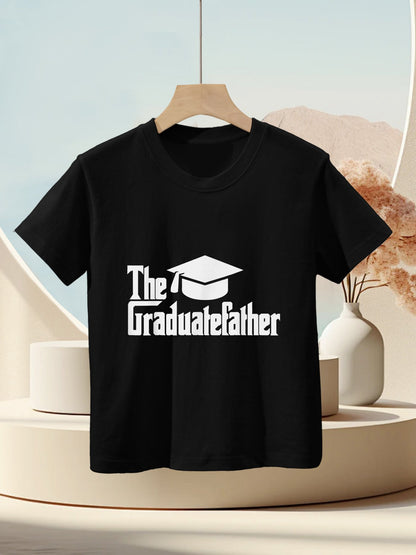 Funny Graduation Dad The Graduate-Father Day Gift Men Daddy Kids T-Shirt