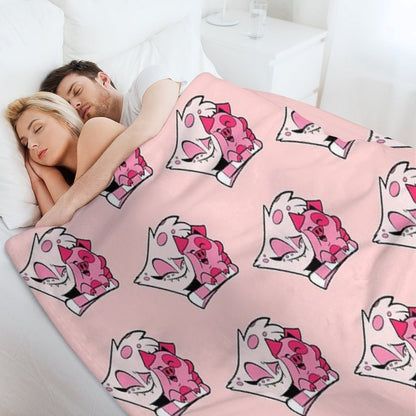 Angel Dust And Fat Nuggets Throw Blanket